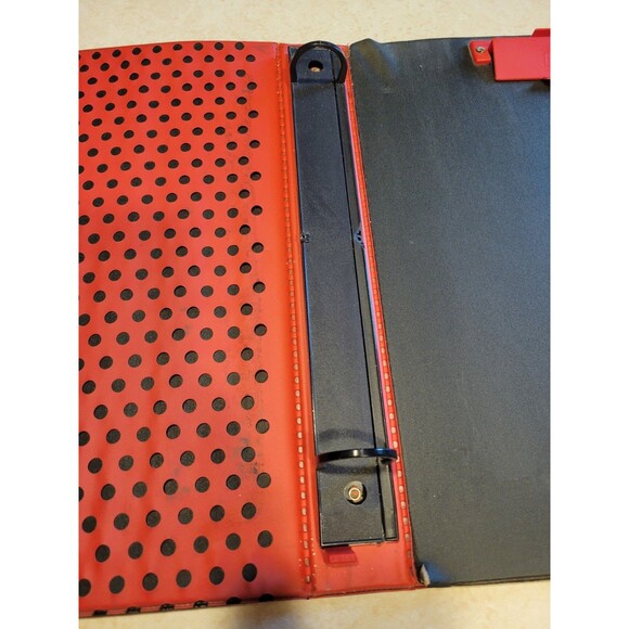 Vintage Mead Trapper Keeper Notebook DAMAGED Butterfly Lillypad - Picture 8 of 12